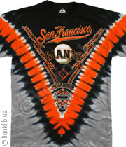 MLB San Francisco Giants V Tie-Dye 014